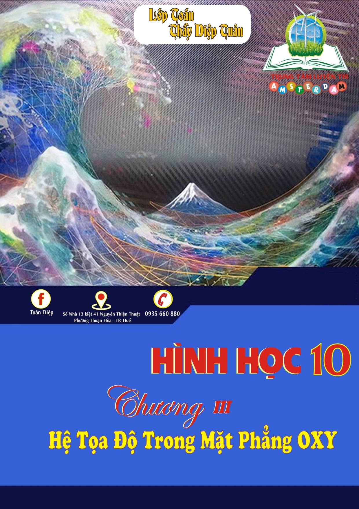 Bài tập phương pháp tọa độ trong mặt phẳng - Diệp Tuân